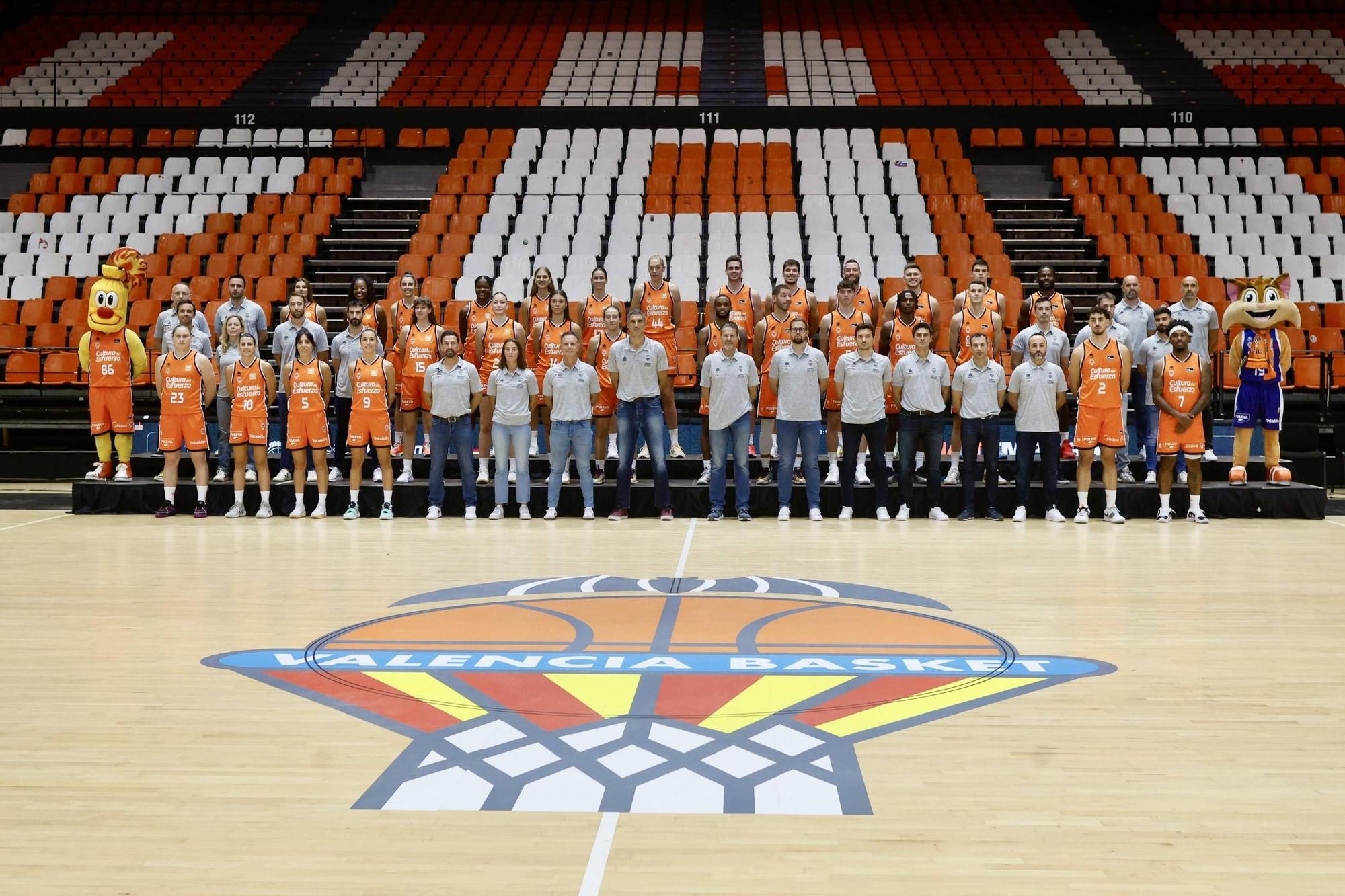 Así es la gran familia taronja: más de 600 jugadores del Valencia Basket