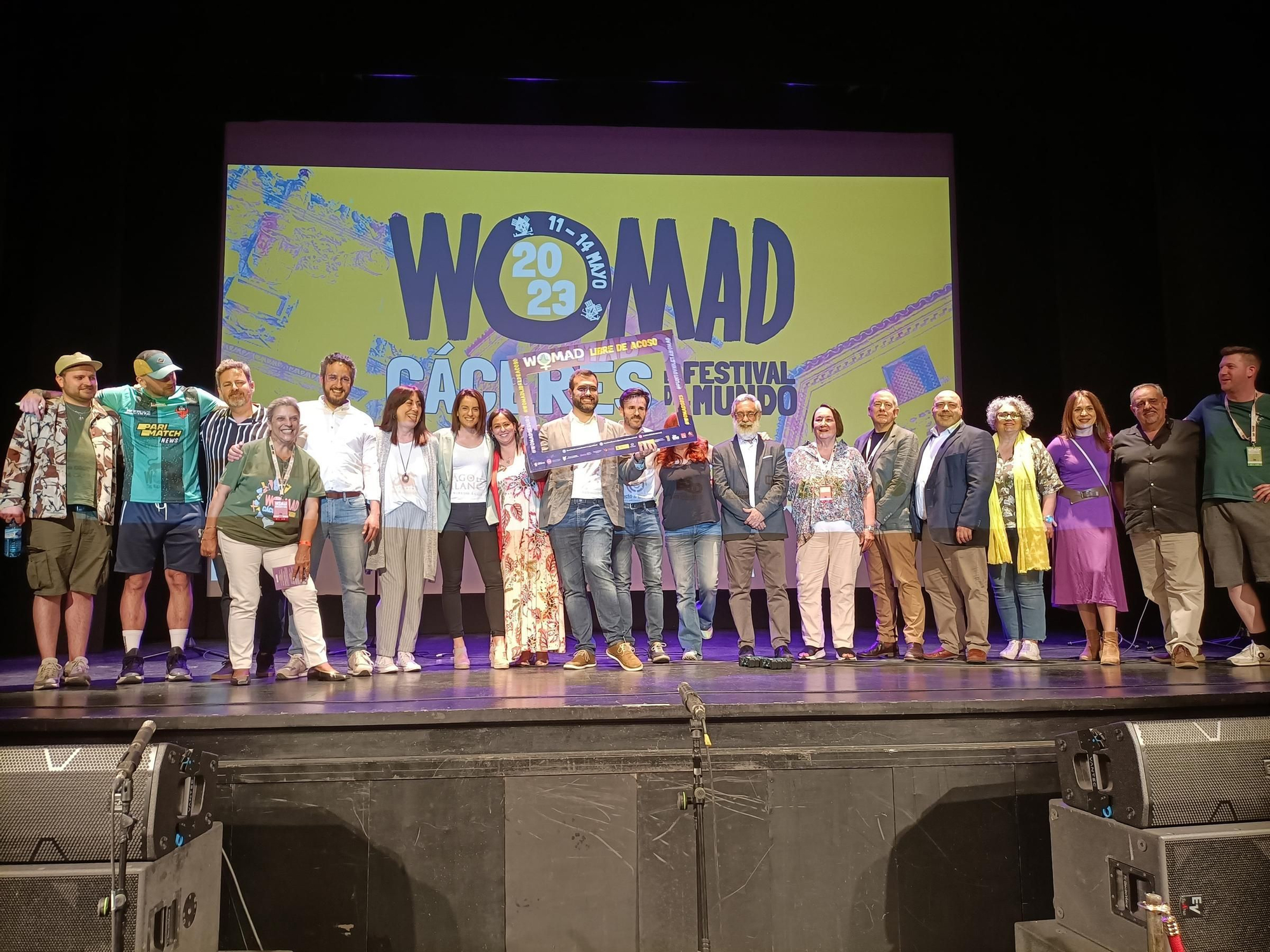 Así fue el primer día del festival Womad en Cáceres