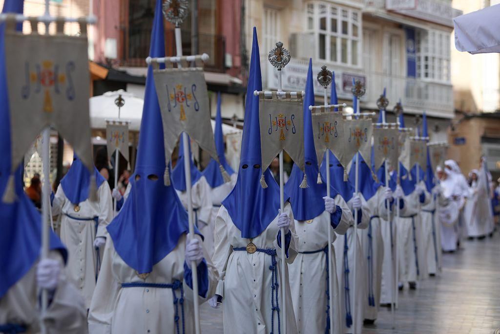 Procesión Extraordinaria del Resucitado en Cartagena por su 80 aniversario