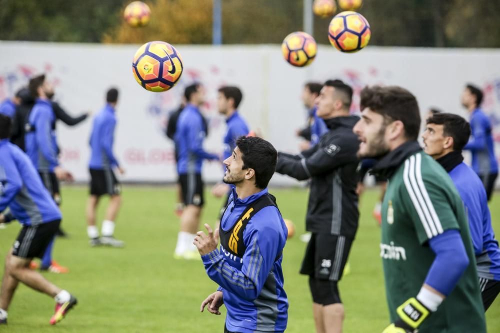 Entrenamiento del Real Oviedo