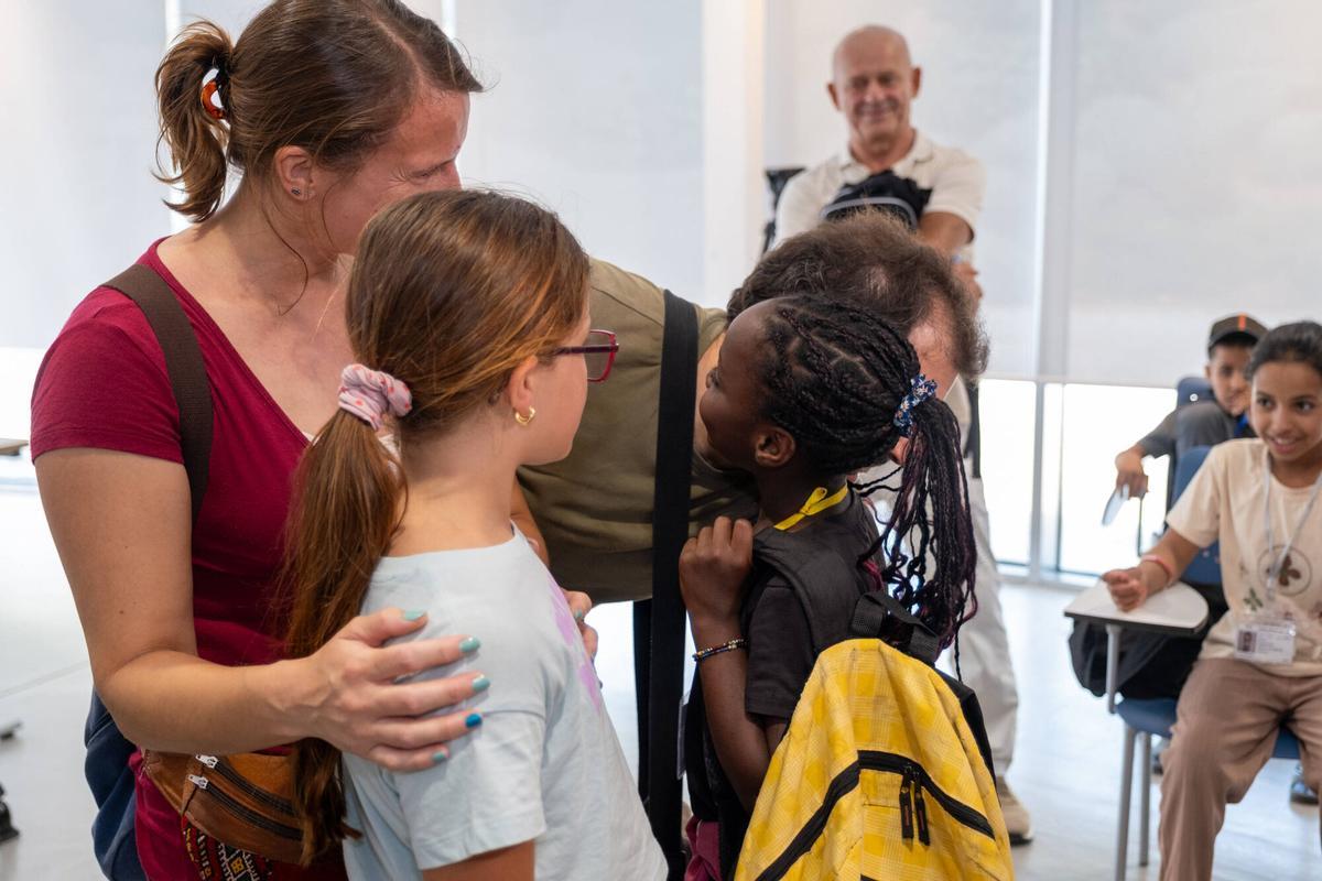 Así ha sido la llegada de los 30 niños saharauis a Palma.