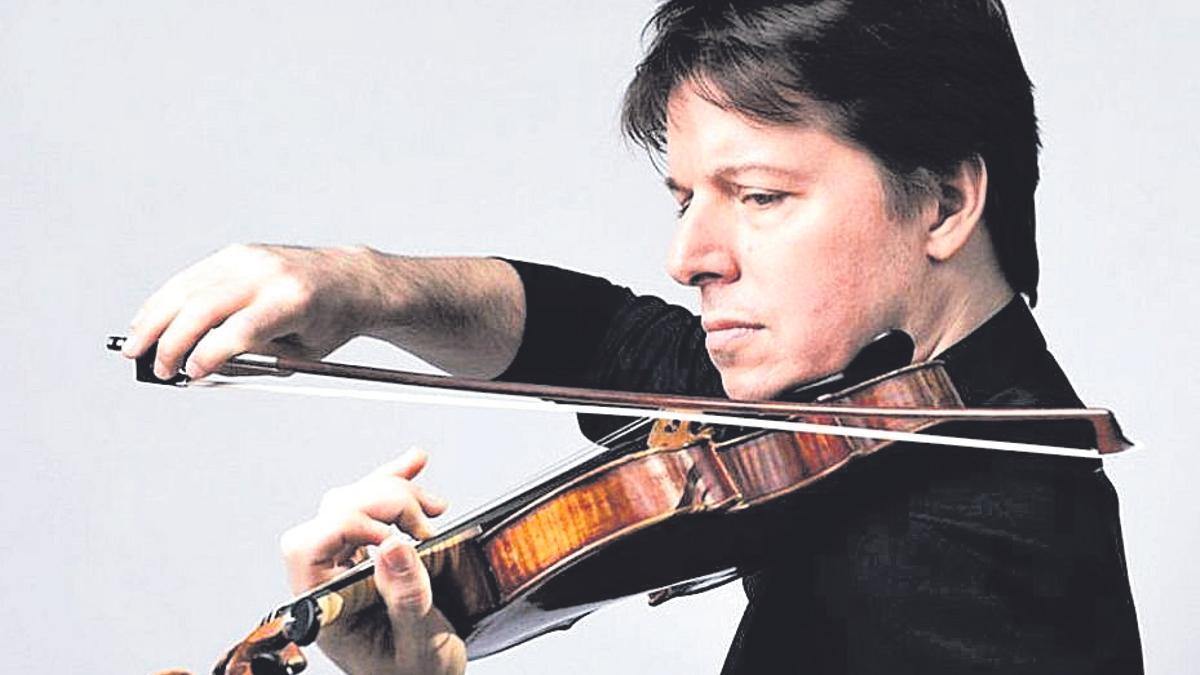 El violinista norteamericano Joshua Bell.