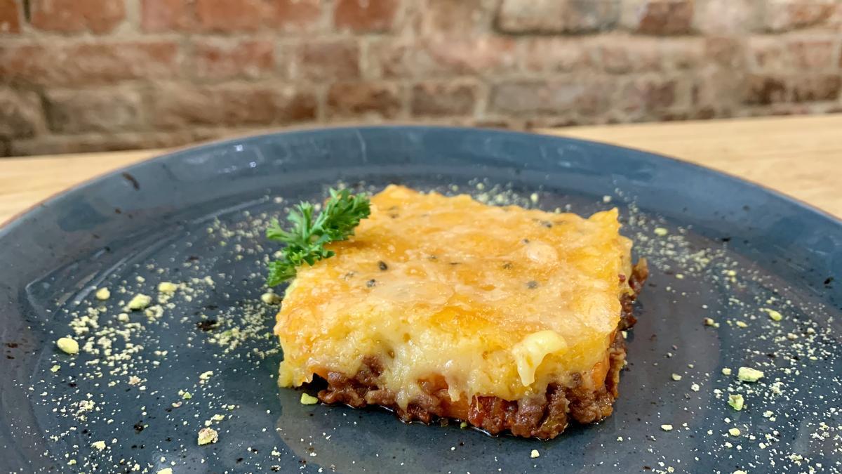 Un pastel de carne para viajar en el tiempo.