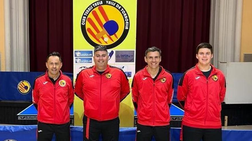 El CTT Valls de Torroella de tennis taula consolida un doble ascens a la màxima categoria catalana