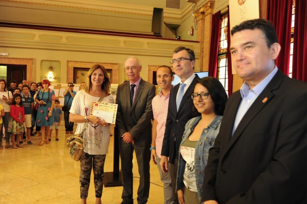 El alcalde de Murcia entrega a los niños y niñas los premios municipales del Día del Medio Ambiente