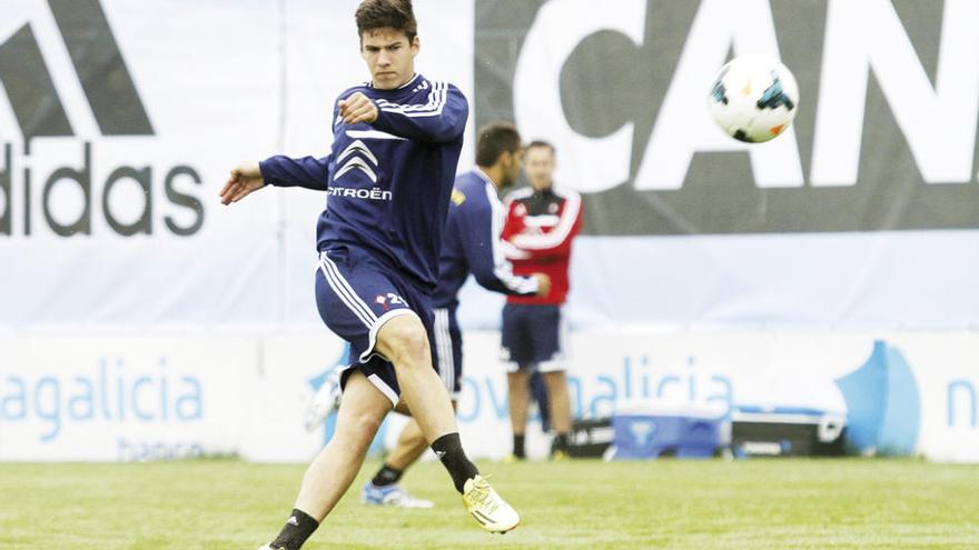 Santi Mina, en A Madroa.