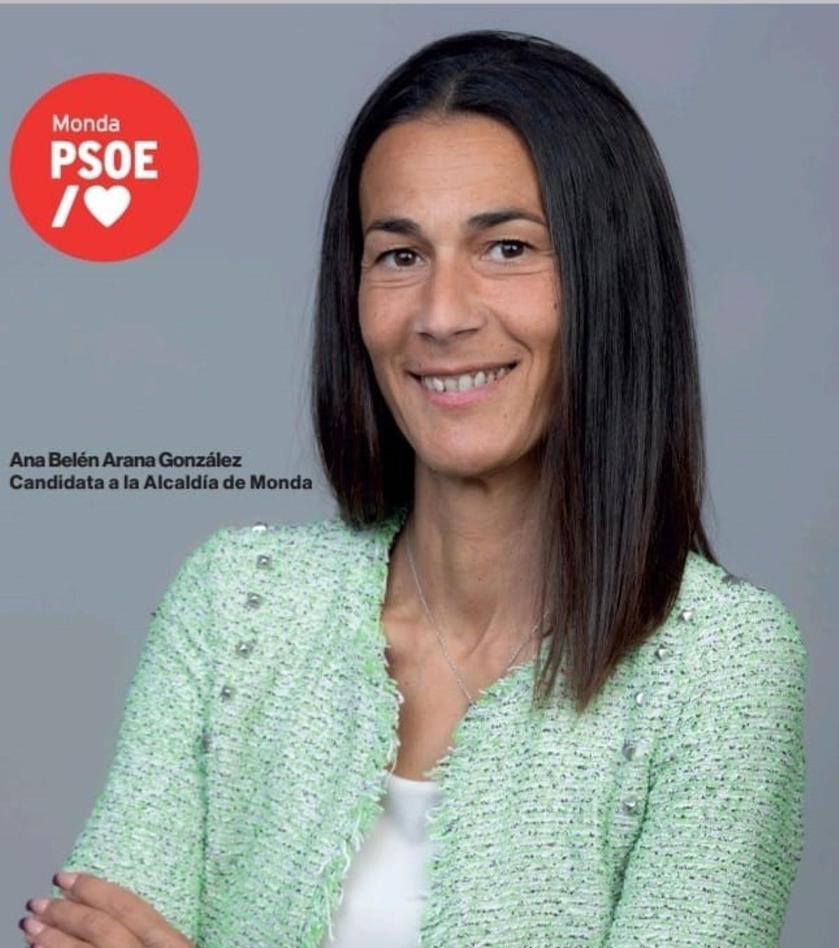 Ana Belén Arana, candidata por el PSOE En Monda
