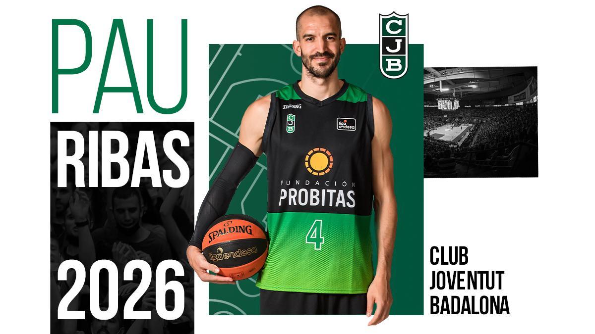 Pau Ribas, renovado hasta 2026