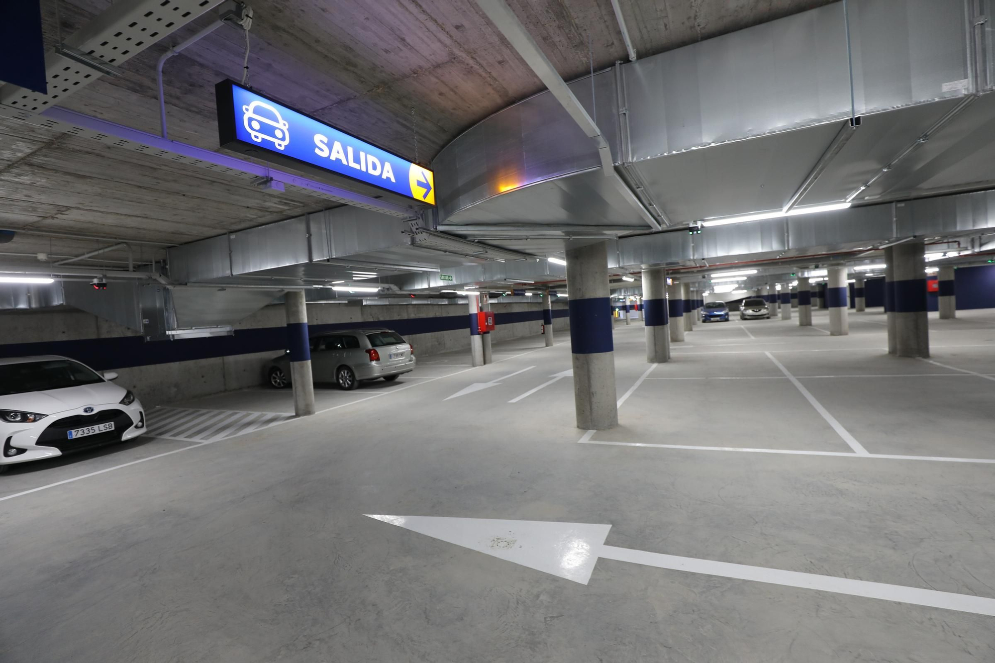 Así luce el nuevo parking del Parque Bruil de Zaragoza