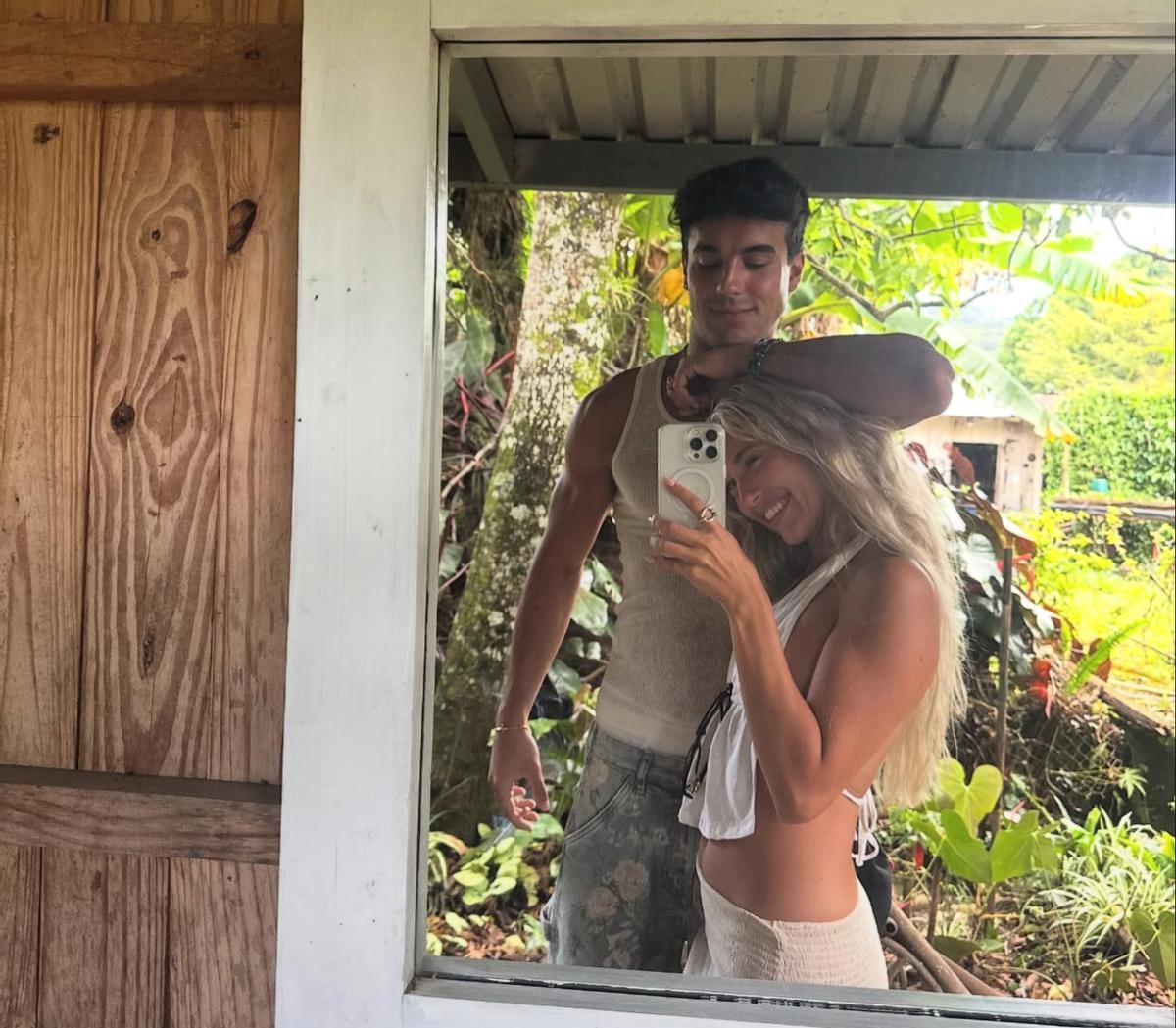 La tierna y divertida foto de Ana Mena con Óscar Casas