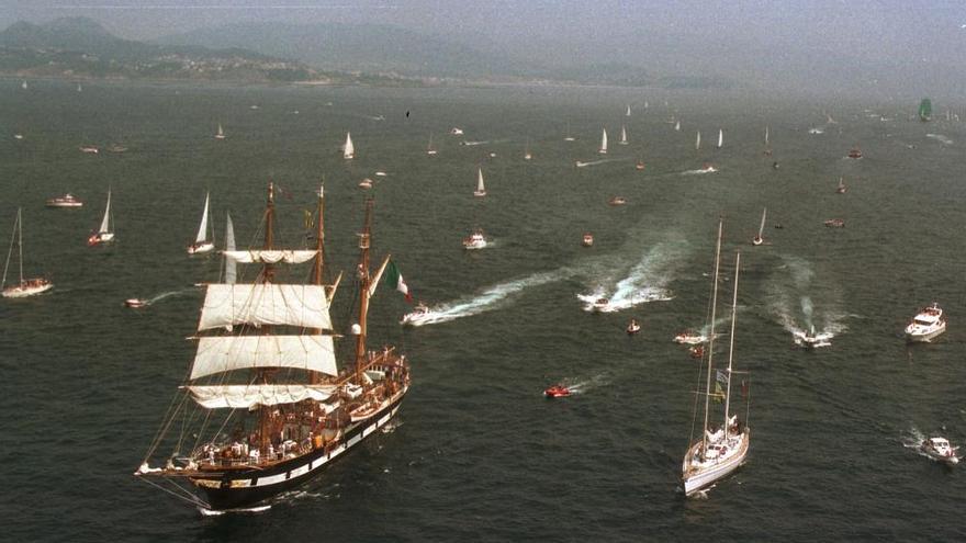 Cutty Sark 1998: el día que la Ría de Vigo se vistió de blanco