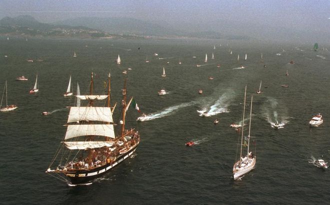 Cutty Sark 1998: el día que la Ría de Vigo se vistió de blanco