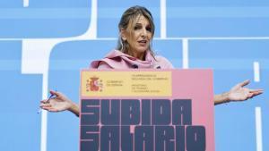 Yolanda Díaz avança una forta pujada del salari mínim: «Els beneficis empresarials són històrics, toca ajustar-se el cinturó per dalt»