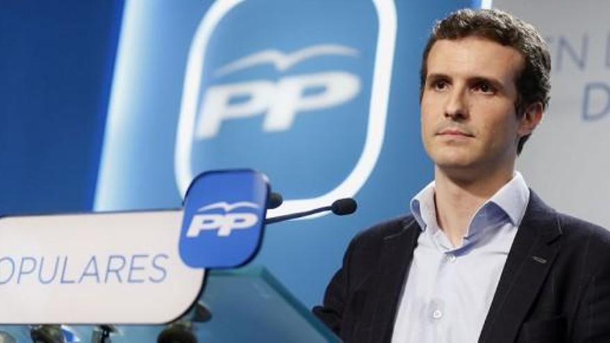 Casado (PP) percibe &quot;mensaje claro&quot; del Rey a &quot;populistas y secesionistas&quot;