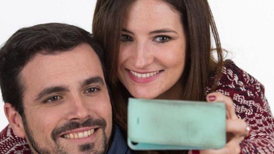 Alberto Garzón hace público su compromiso de boda