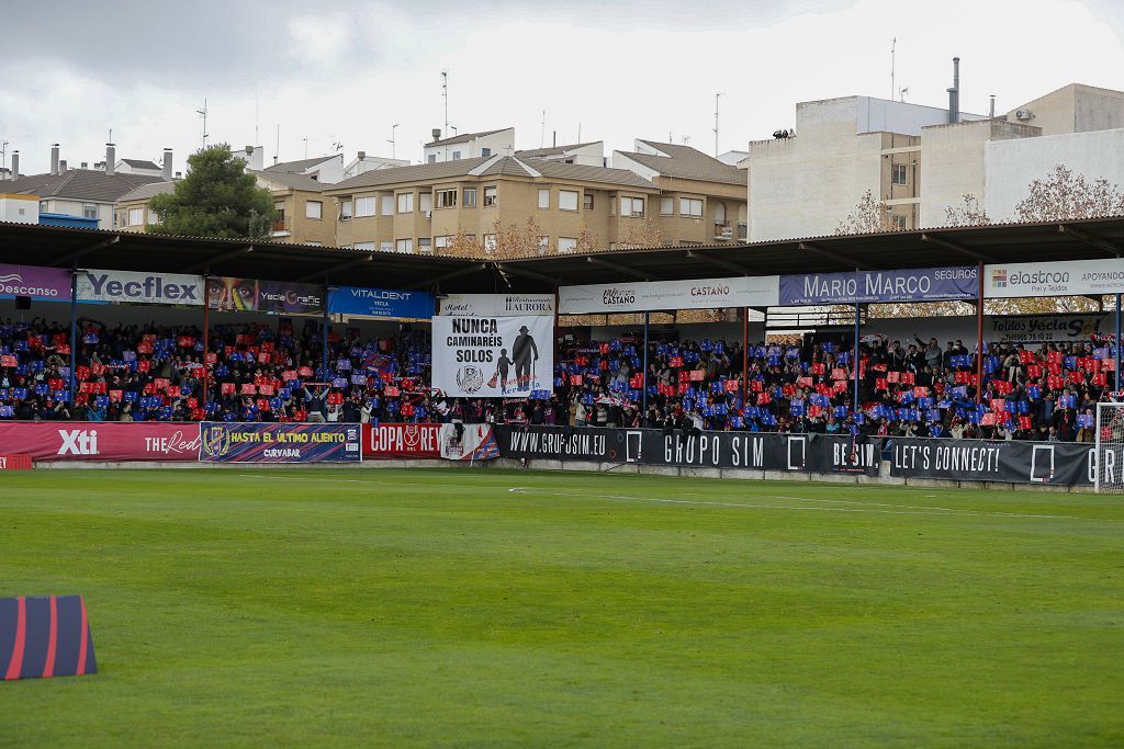 Encuentro de Copa del Rey entre el Rayo Vallecano y el Yeclano, en imágenes