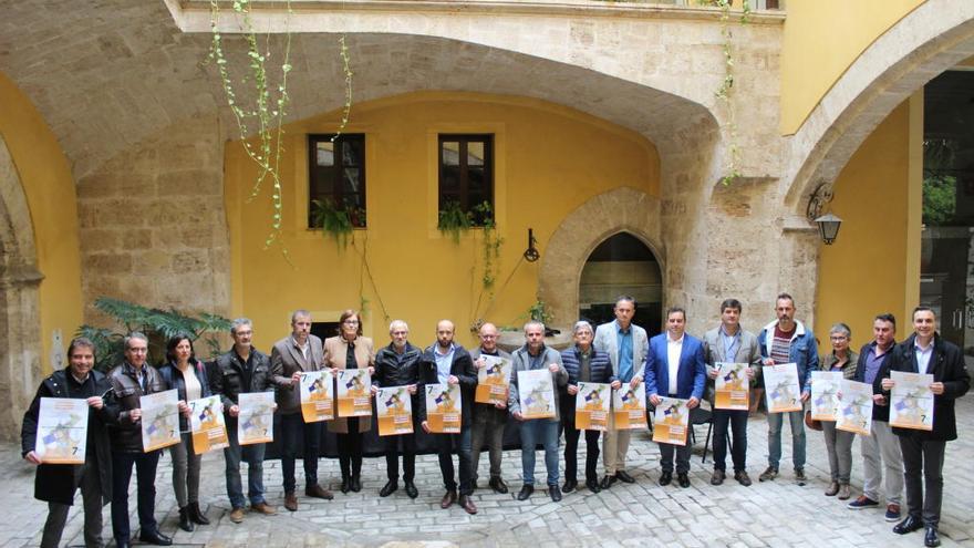 Organizadores de la manifestación.