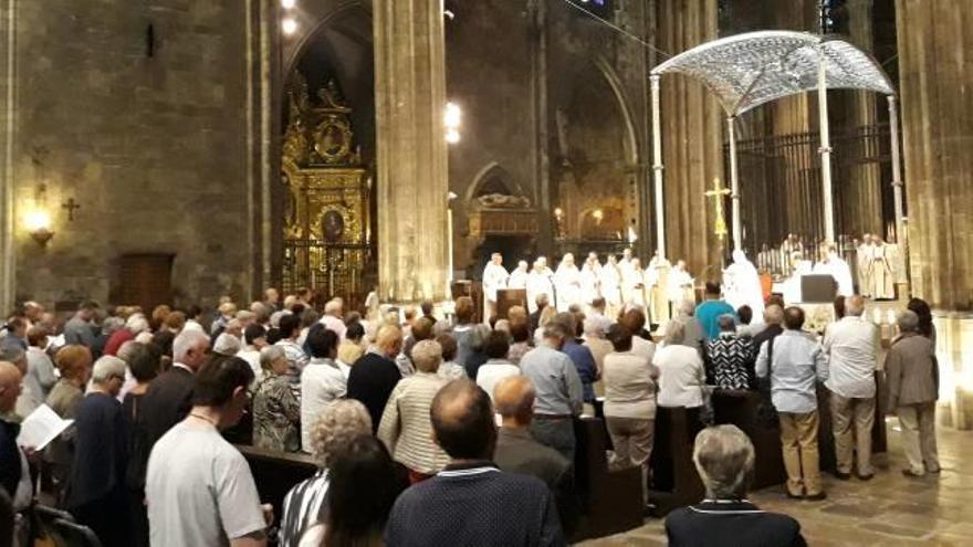 La cerimònia del passat dia 15 d&#039;octubre a la Catedral de Girona.