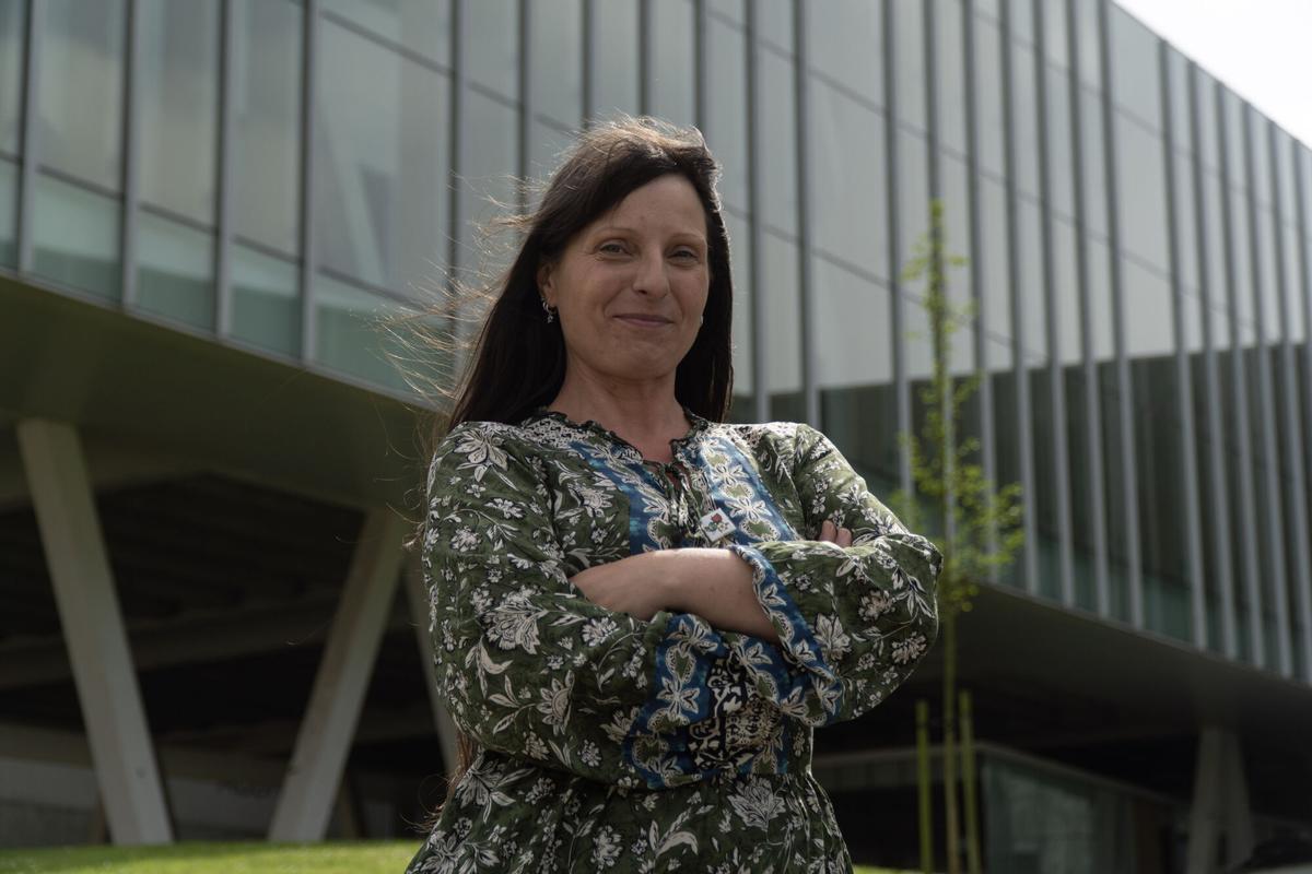 Beatriz Álvarez, monitora del programa Lecer en el Ágora