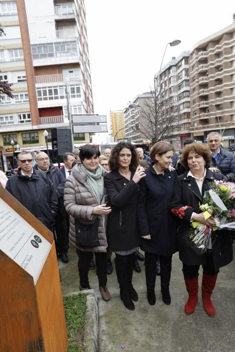 Inauguración del parque José Antonio Roncero en Gijón