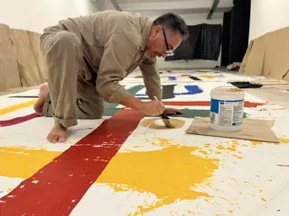 Abraham Cruzvillegas, artista: "Rosario Nadal nos contagió su pasión por el proyecto"