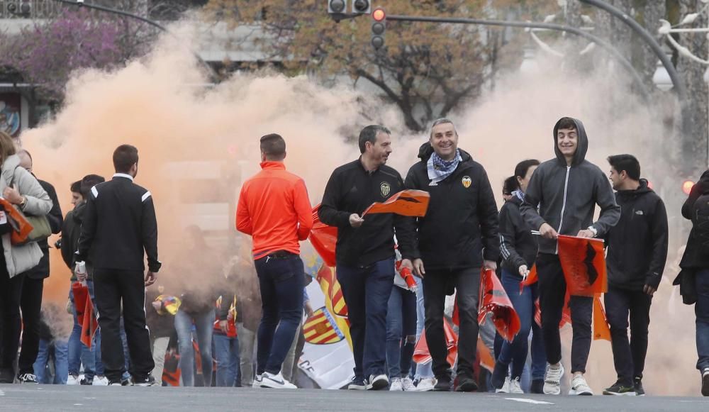 La afición en la celebración del Centenario