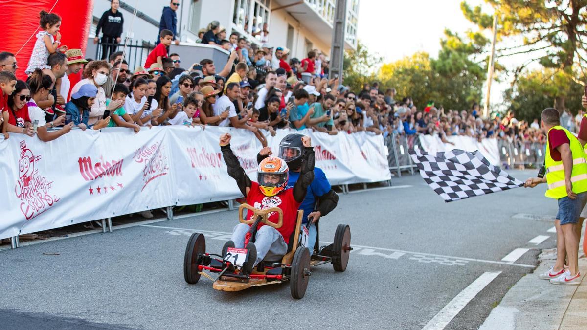 Imaxe de arquivo dunha pasada edición do Gran Prix de Carrilanas de Esteiro.