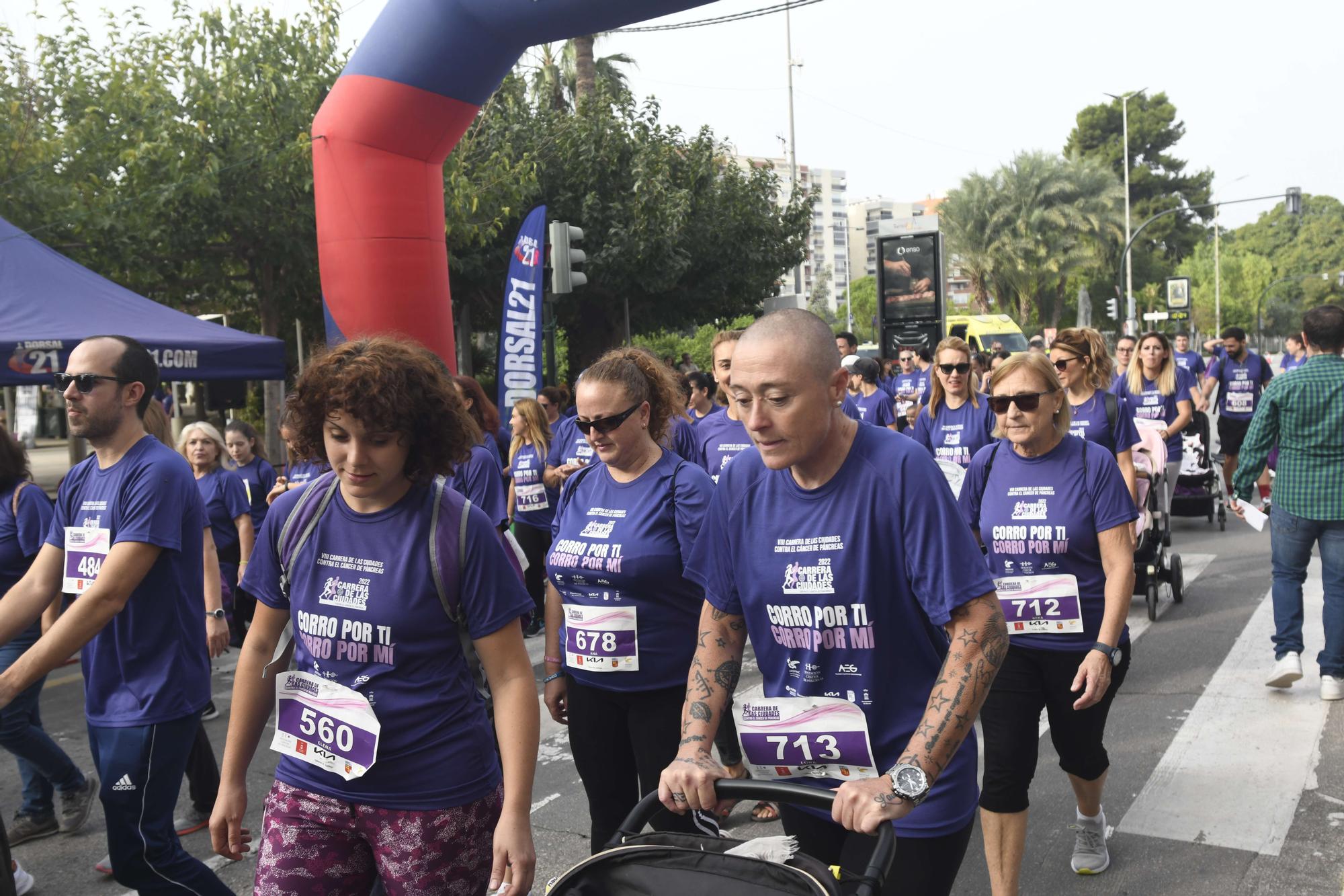 Carrera contra el cáncer de páncreas en Murcia