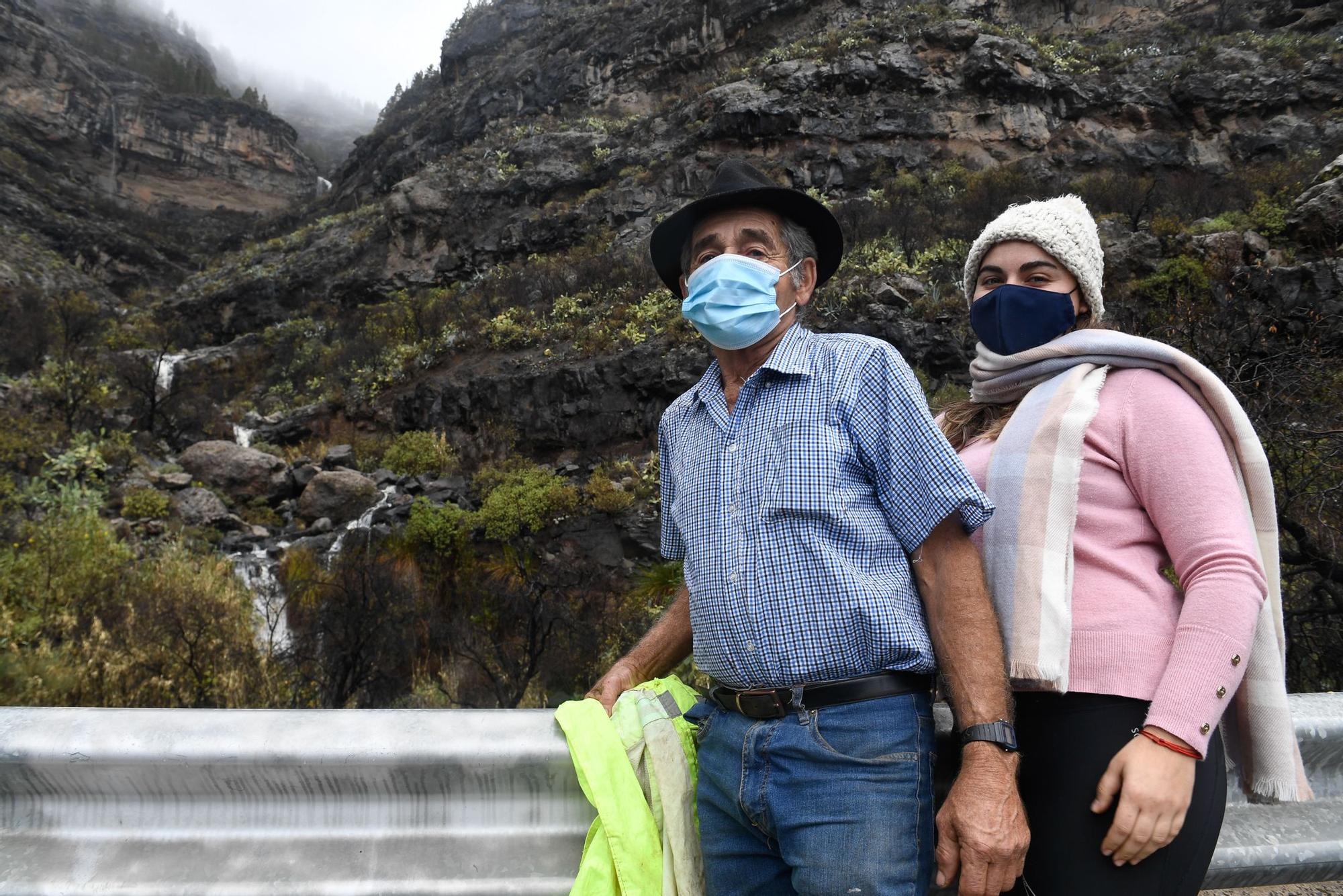 Las lluvias vuelven a caer en Gran Canaria