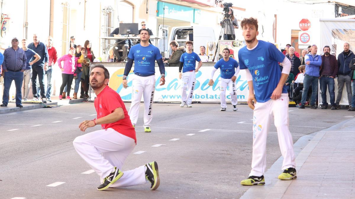 Jugadors del CPV Benidorm en una partida de la edició del 2019