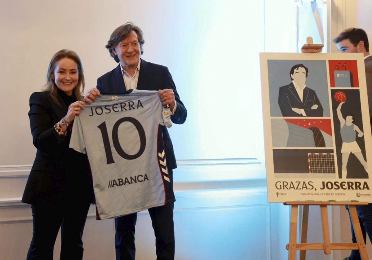 Homenaje en la sede del Celta a José Ramón Lete por sus años al frente de la secretaría xeral para ó Deporte | JOSE LORES