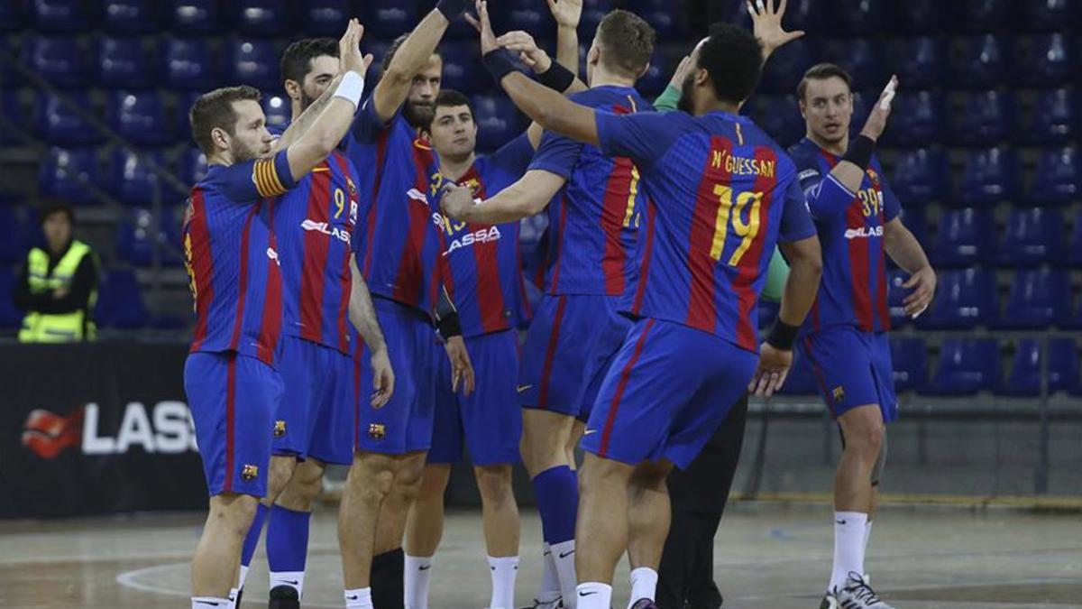 El Barça de balonmano es ya campeón de la Liga ASOBAL