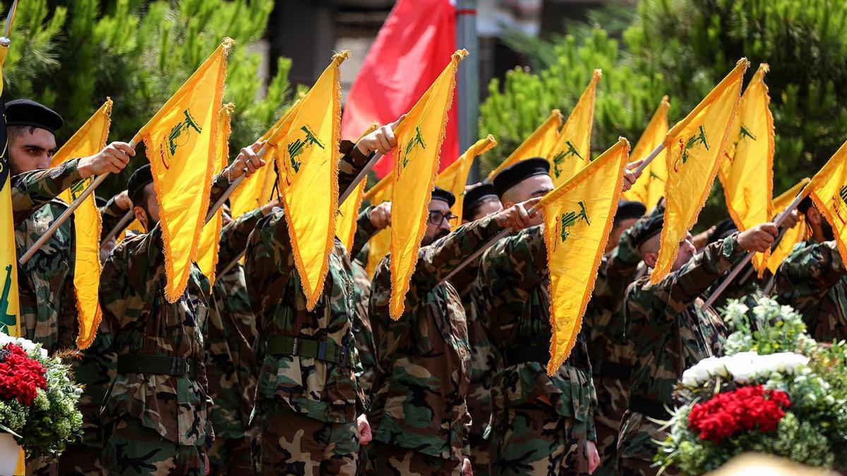 Miembros de Hezbolá.