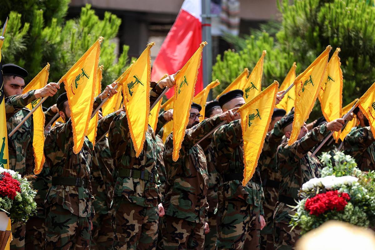Miembros de Hezbolá.