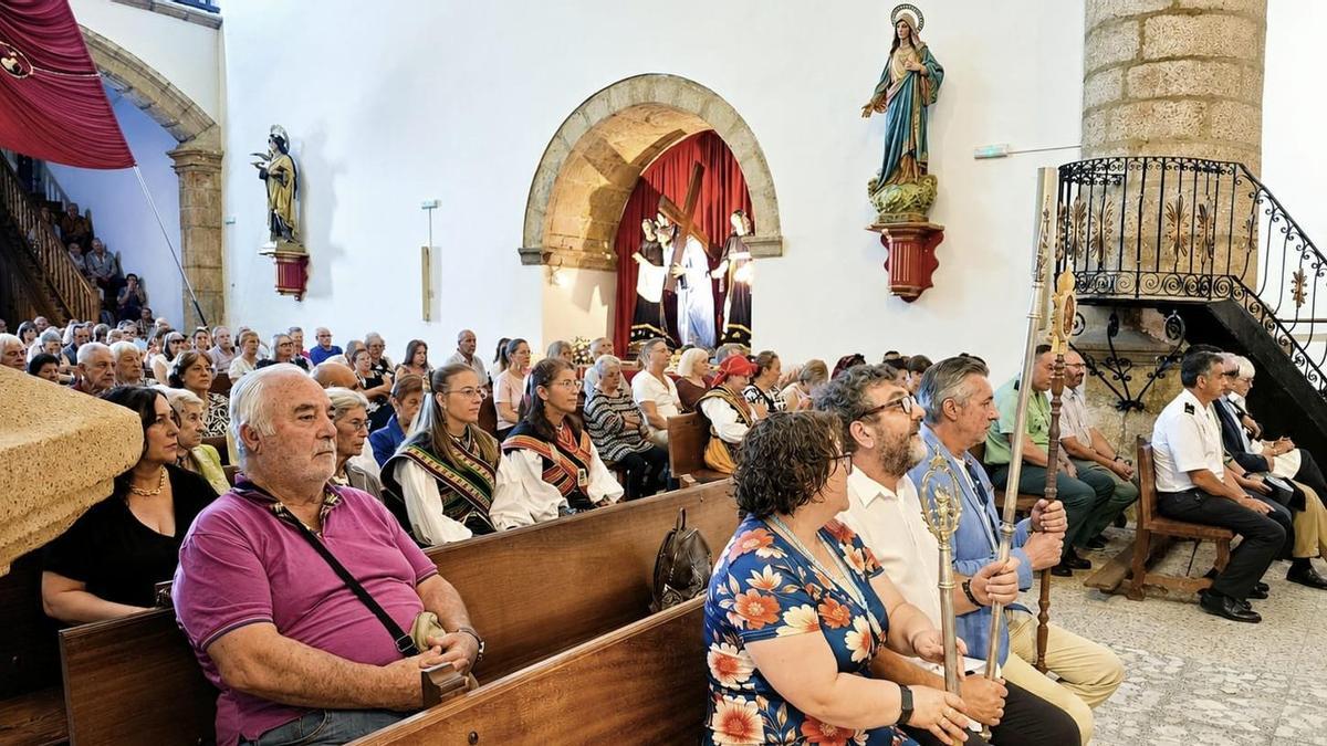 Eucaristía en Alcañices en honor a la Virgen de la Salud.