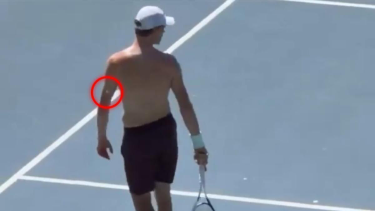 El sensor que lleva Jannik Sinner en los entrenamientos
