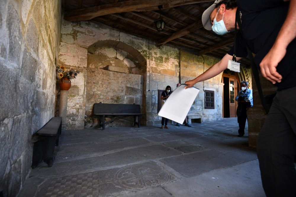 El convento de Santa Clara muestra sus tesoros a los pontevedreses