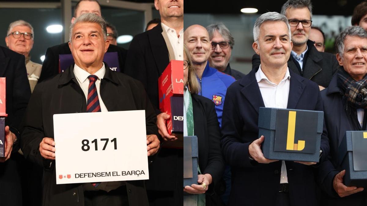 Recuento oficial: cuántas firmas presenta cada aspirante a la presidencia