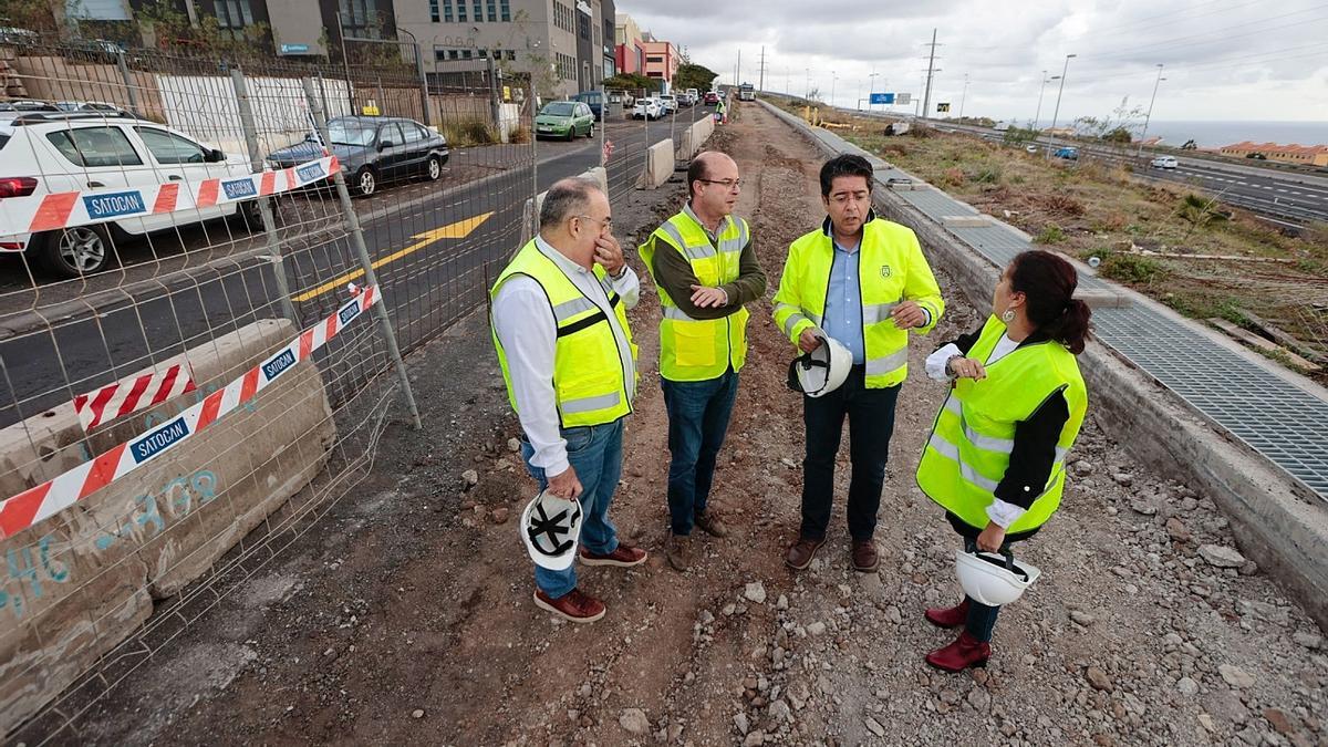 Visita de Pedro Martín a La Campana