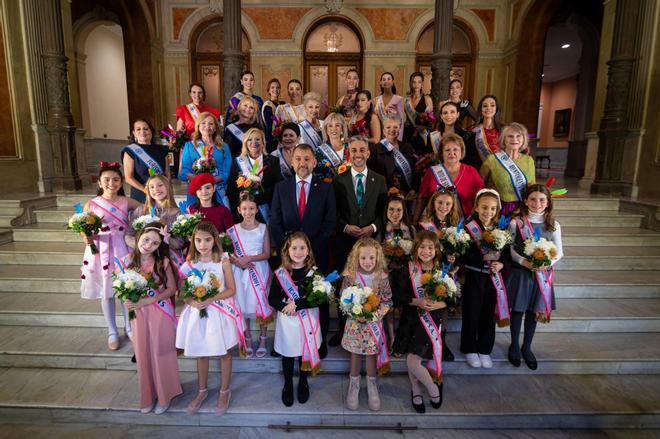 Recepción de las candidatas a reinas del Carnaval de Santa Cruz 2025