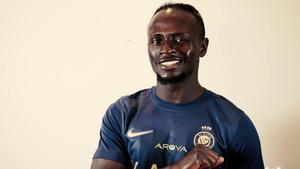 Sadio Mané con la camiseta del Al Nassr