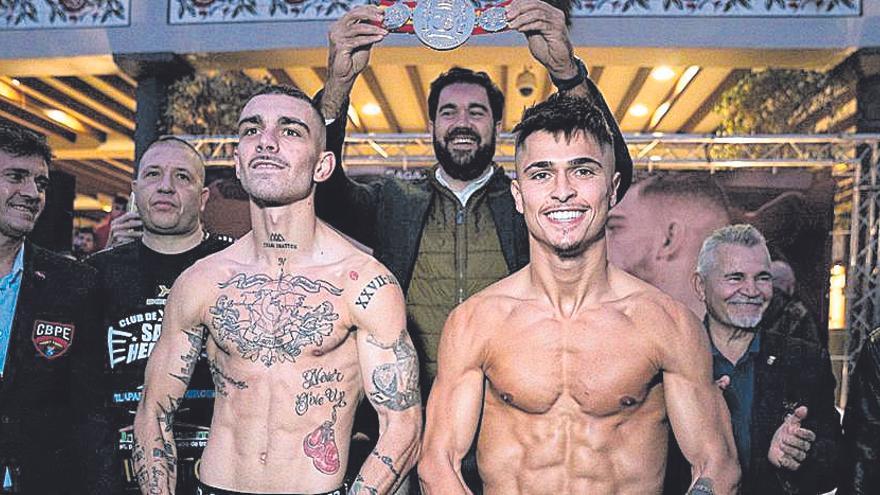 El boxeador malagueño Samuel Molina busca el título nacional Superligero