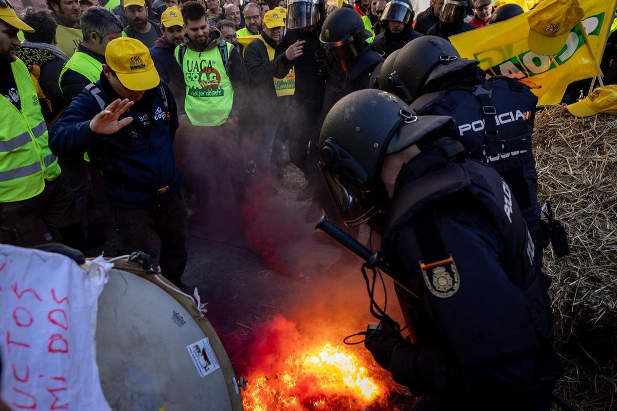 En imágenes | Los tractores vuelven a las calles de Zaragoza dos años después