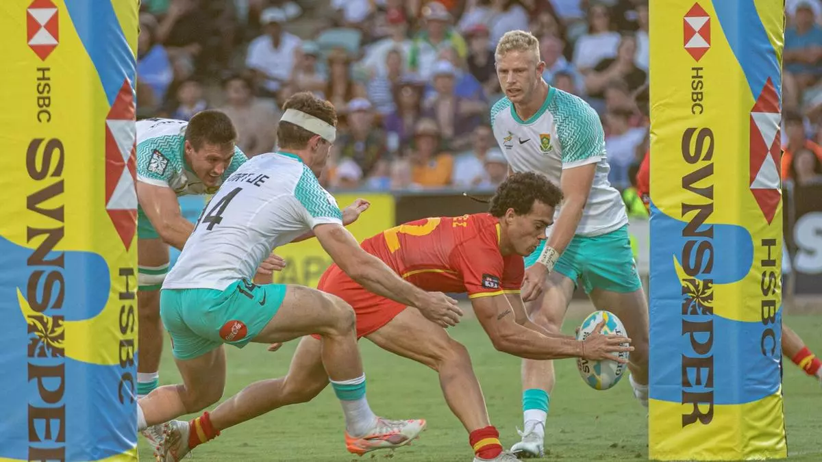 Hist車rico bronce del rugby 7 espa?ol