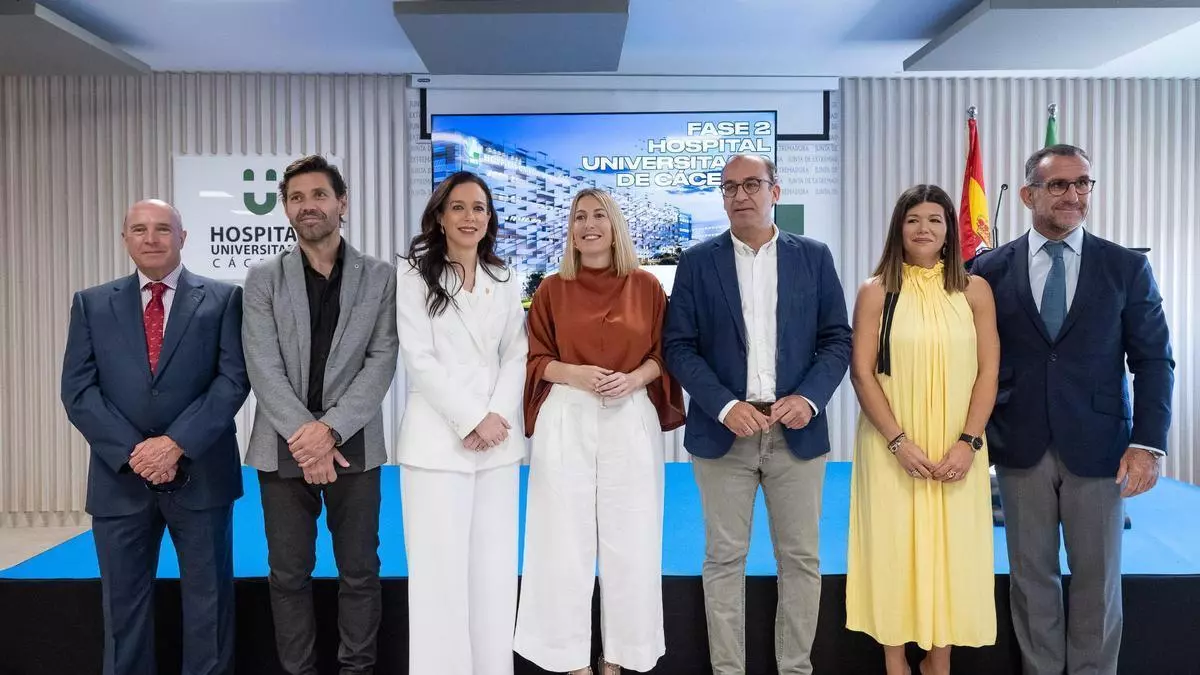 El nuevo Hospital Universitario de Cáceres tendrá una residencia para familiares de pacientes