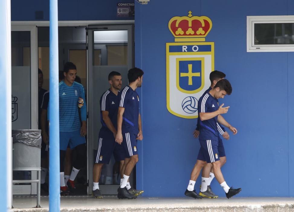 Primer entrenamiento del Real Oviedo para la tempo