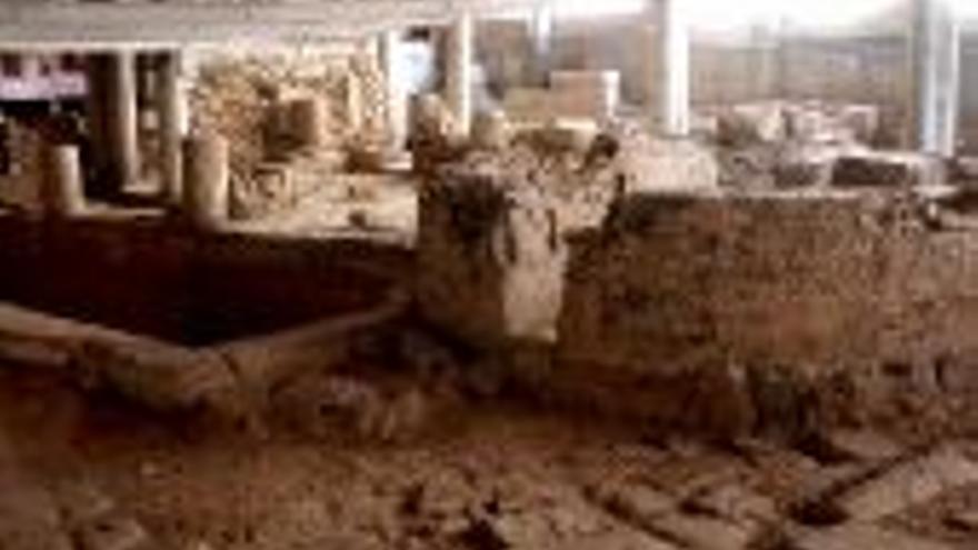 Críticas por los restos del centro Alcazaba