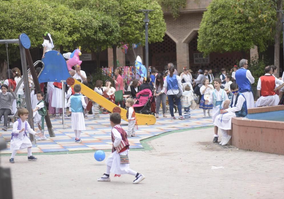 Ambiente en la plaza Mayor en el Bando