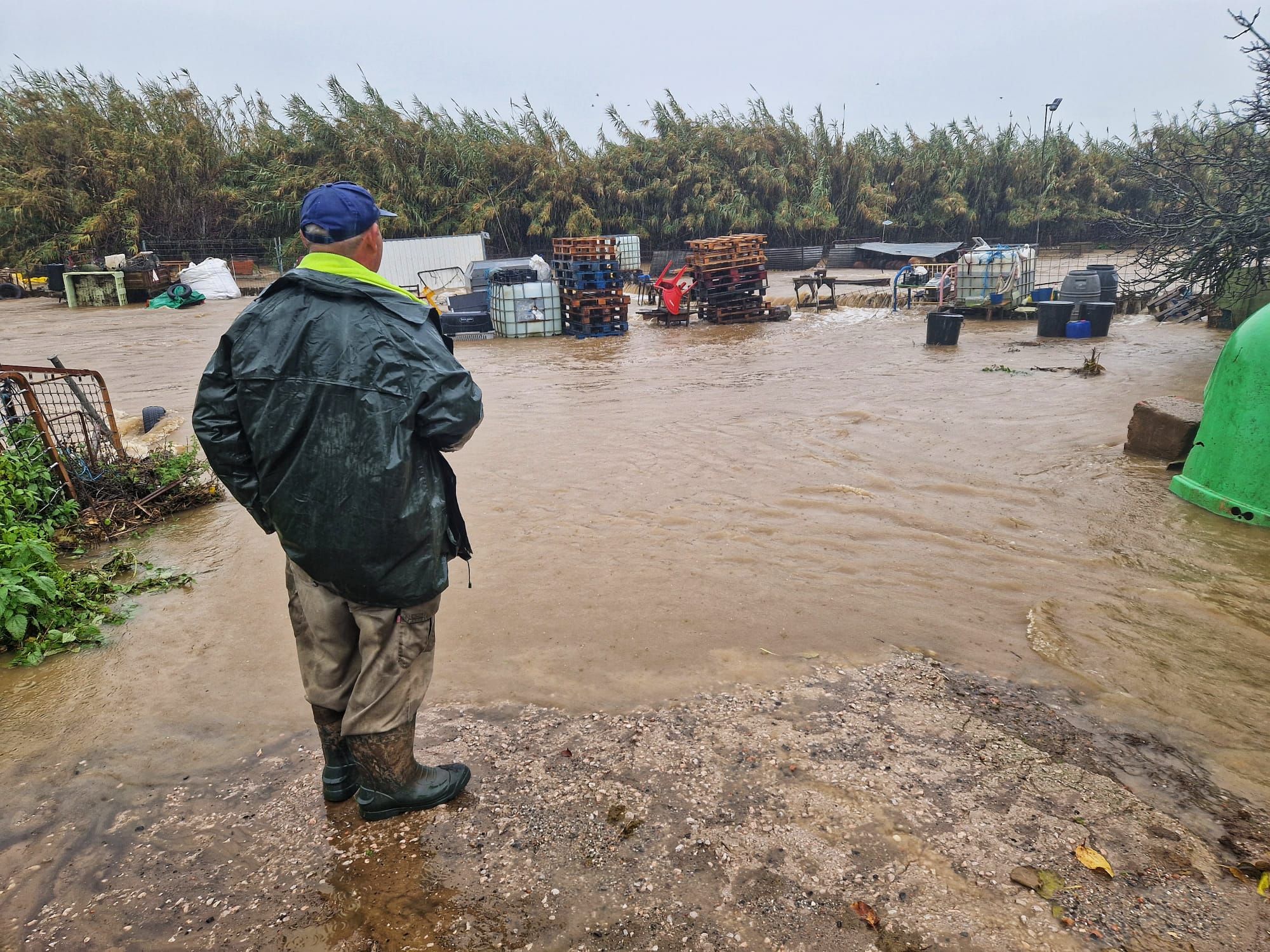 Las imágenes que deja la borrasca Efraín en Extremadura