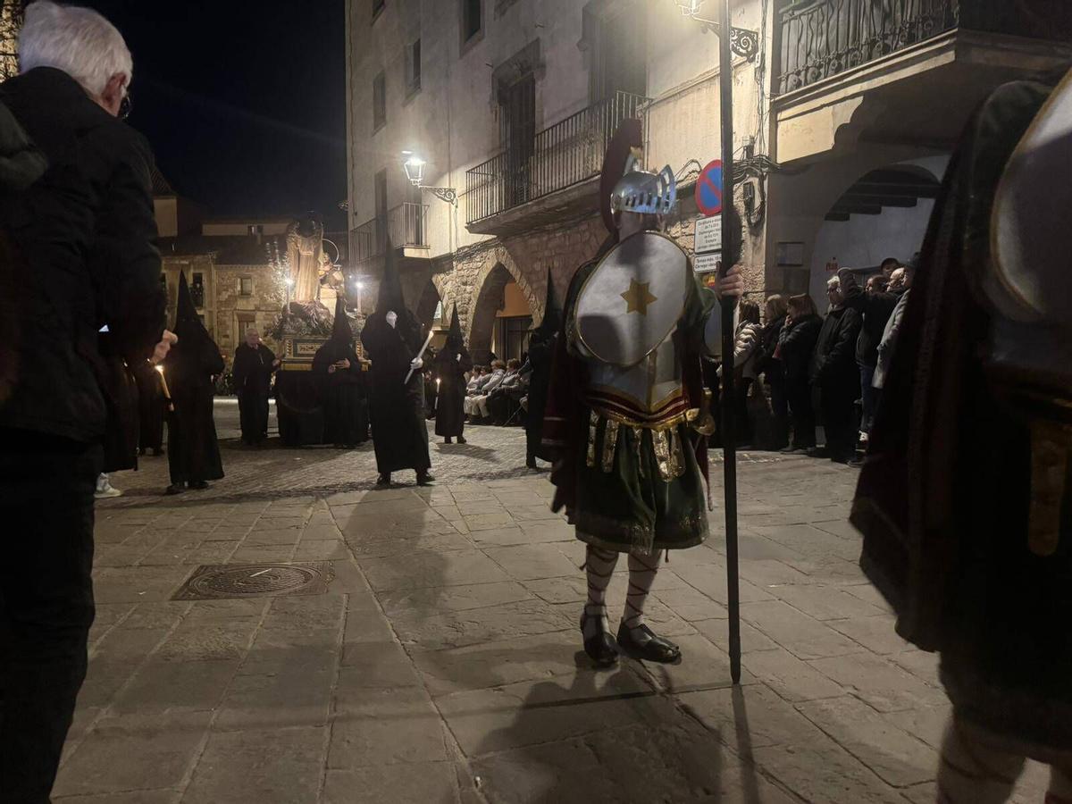 Imatges de la processó de Divendres Sant de Moià